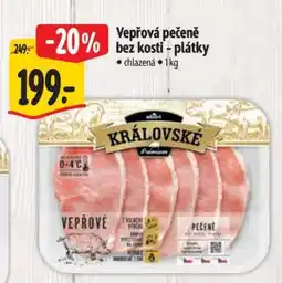 Albert Vepřová pečeně bez kosti, plátky nabídka