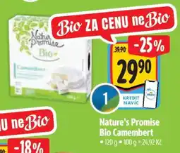 Albert Nature’s Promise Bio Camembert nabídka