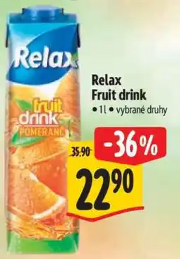 Albert RELAX FRUIT DRINK nabídka