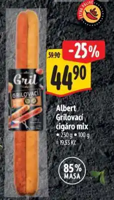 Albert Albert Grilovací cigáro mix nabídka