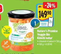 Albert Nature’s Promise Veggie Bio Kimchi natur nabídka