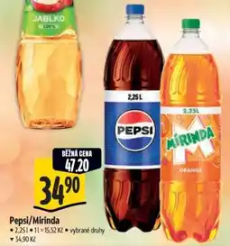 Albert Pepsi, Mirinda nabídka
