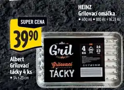 Albert Albert Grilovací tácky 4 ks nabídka
