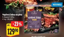 Albert Vepřová žebra na pivu nabídka