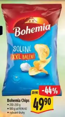 Albert Bohemia chips nabídka
