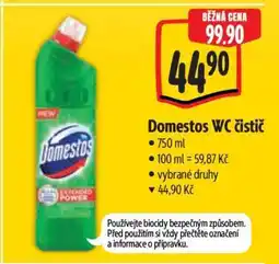 Albert Domestos WC čistič nabídka