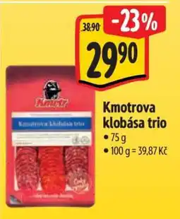 Albert Kmotrova klobása trio nabídka