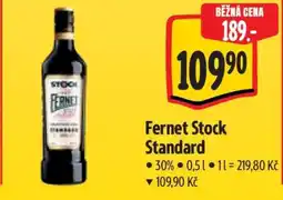 Albert FERNET STOCK STANDARD nabídka
