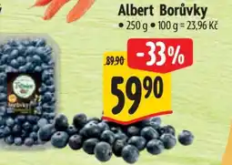 Albert Albert Borůvky nabídka