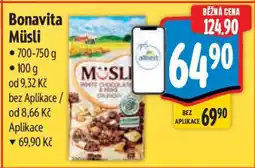 Albert Bonavita Müsli nabídka