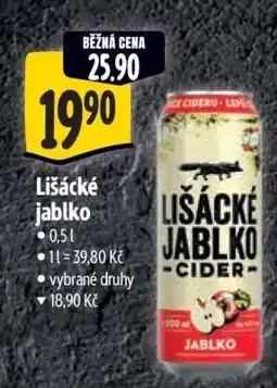 Albert Lišácké jablko nabídka