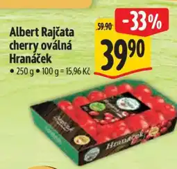Albert Albert Rajčata cherry oválná Hranáček nabídka