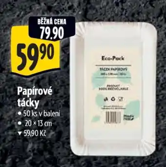 Albert PAPÍROVÉ TÁCKY nabídka