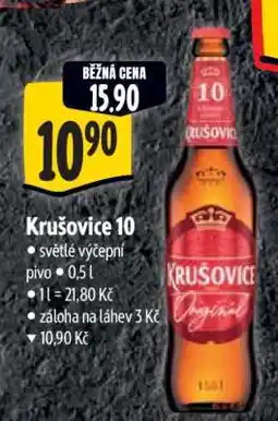 Albert Krušovice 10 nabídka