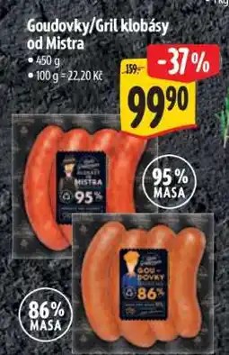 Albert Goudovky/Gril klobásy od mistra nabídka