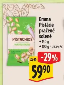 Albert Emma Pistácie pražené solené nabídka