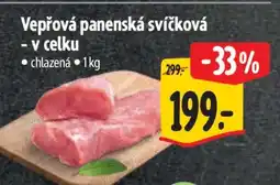Albert Vepřová panenská svíčková – v celku nabídka