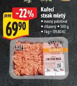 Albert Kuřecí steak mletý nabídka