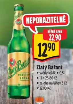 Albert Zlatý Bažant nabídka