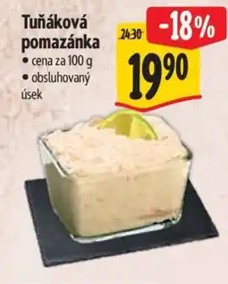 Albert Tuňáková pomazánka nabídka