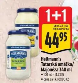 Albert Hellmann's Tatarská omáčka/Majonéza 340 ml nabídka
