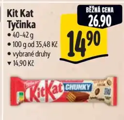 Albert Kit Kat tyčinka nabídka