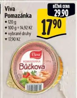 Albert VIVA Pomazánka nabídka