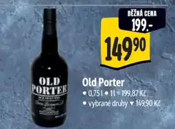 Albert Old Porter nabídka