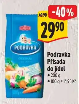 Albert Podravka Přísada do jídel nabídka