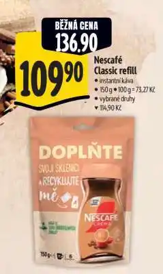 Albert Nescafé Classic refill nabídka