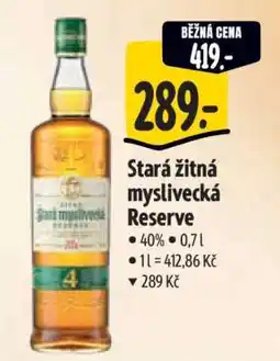 Albert Stará Žitná Myslivecká Reserve nabídka