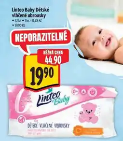 Albert Linteo Baby dětské vlhčené ubrousky nabídka