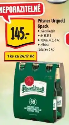 Albert Pilsner Urquell 6pack nabídka