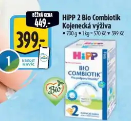 Albert HiPP 2 Bio Combiotik Kojenecká výživa nabídka