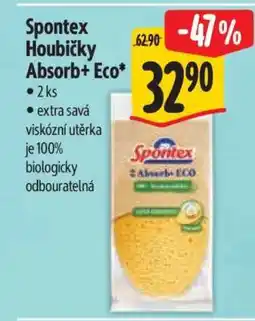 Albert Spontex Houbičky Absorb+ Eco nabídka