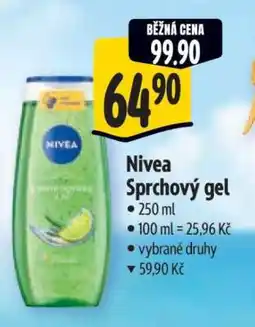Albert Nivea sprchový gel nabídka