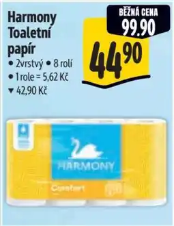 Albert Harmony toaletní papír nabídka