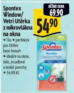 Albert Spontex Window/Vetri Utěrka z mikrovlákna na okna nabídka
