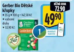 Albert Gerber Bio Dětské křupky nabídka