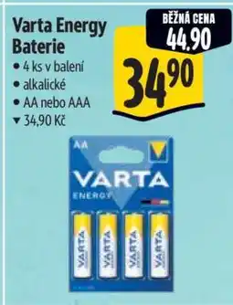 Albert Varta Energy Baterie nabídka