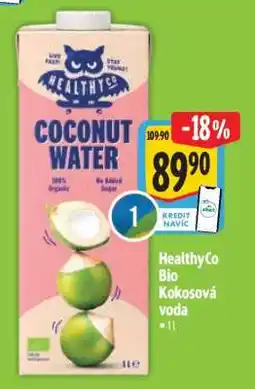 Albert HealthyCo Bio Kokosová voda nabídka
