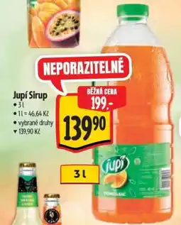Albert Jupí sirup nabídka