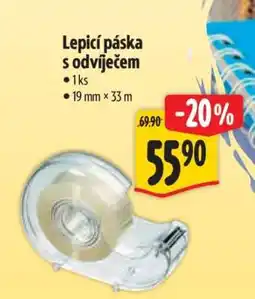 Albert Lepicí páska s odvíječem nabídka