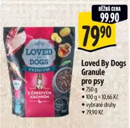 Albert Loved by Dogs Granule pro psy nabídka