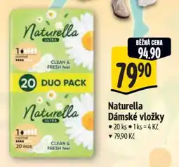 Albert Naturella Dámské vložky nabídka