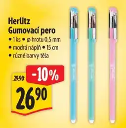 Albert Herlitz Gumovací pero nabídka