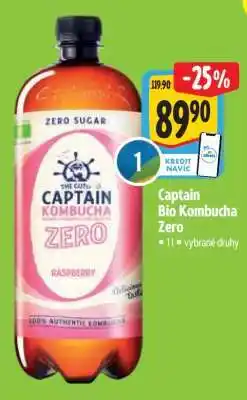 Albert Captain Bio Kombucha Zero nabídka