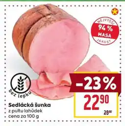 Billa SEDLÁCKÁ ŠUNKA nabídka
