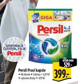 Albert Persil Prací kapsle nabídka