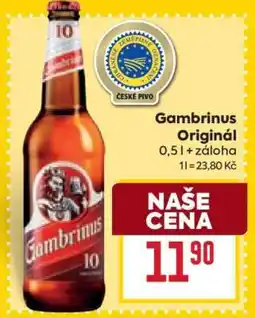 Billa Gambrinus Originál nabídka